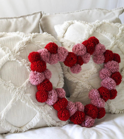 Valentine's Day Heart Wreath