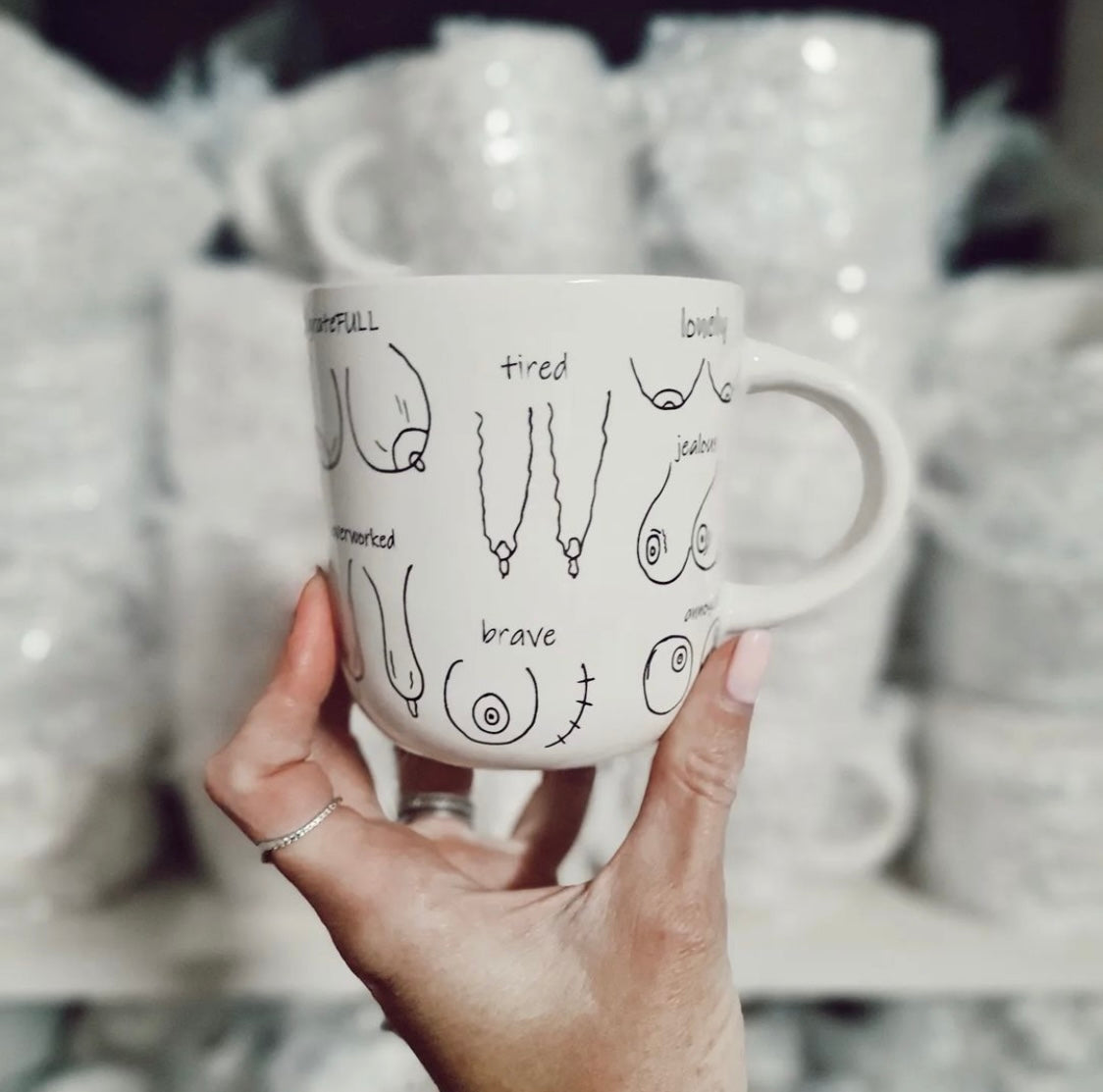 The Boobie Mug
