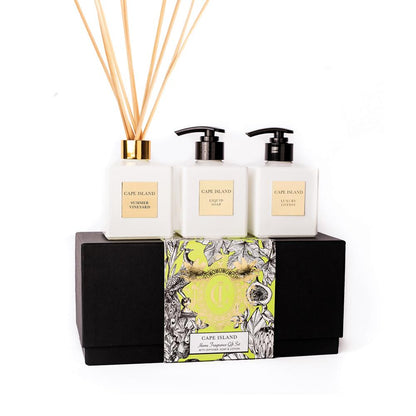 Summer Vineyard Luxury Soap, Lotion and Diffuser Boxed Set
